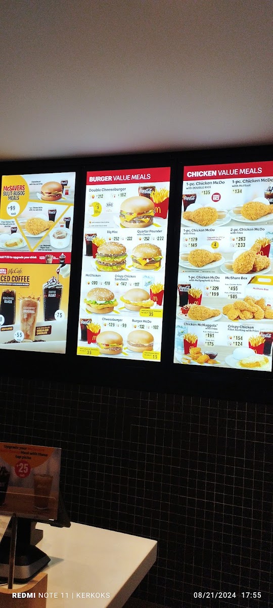 McDonald's Photo Menu 5