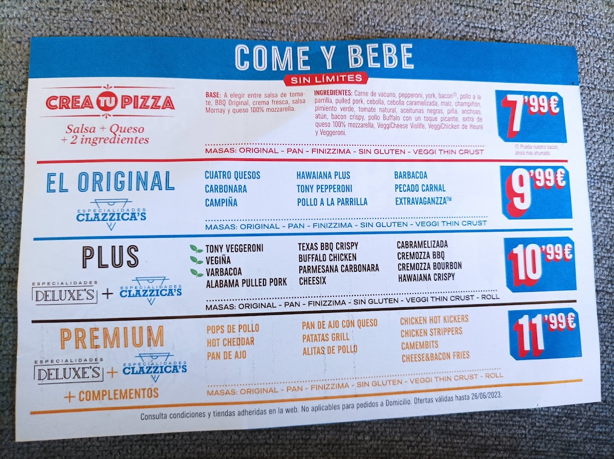 Domino's Pizza Photo Menu 4