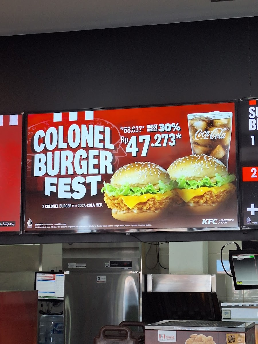 KFC Photo Menu 1