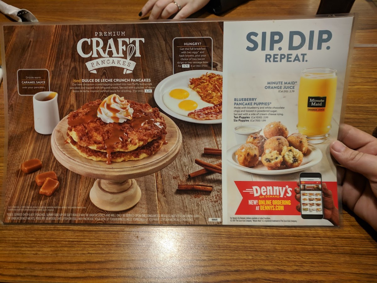 Denny's Photo Menu 7
