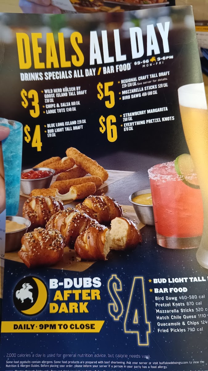 Buffalo Wild Wings Photo Menu 10