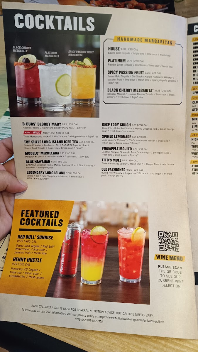 Buffalo Wild Wings Photo Menu 7