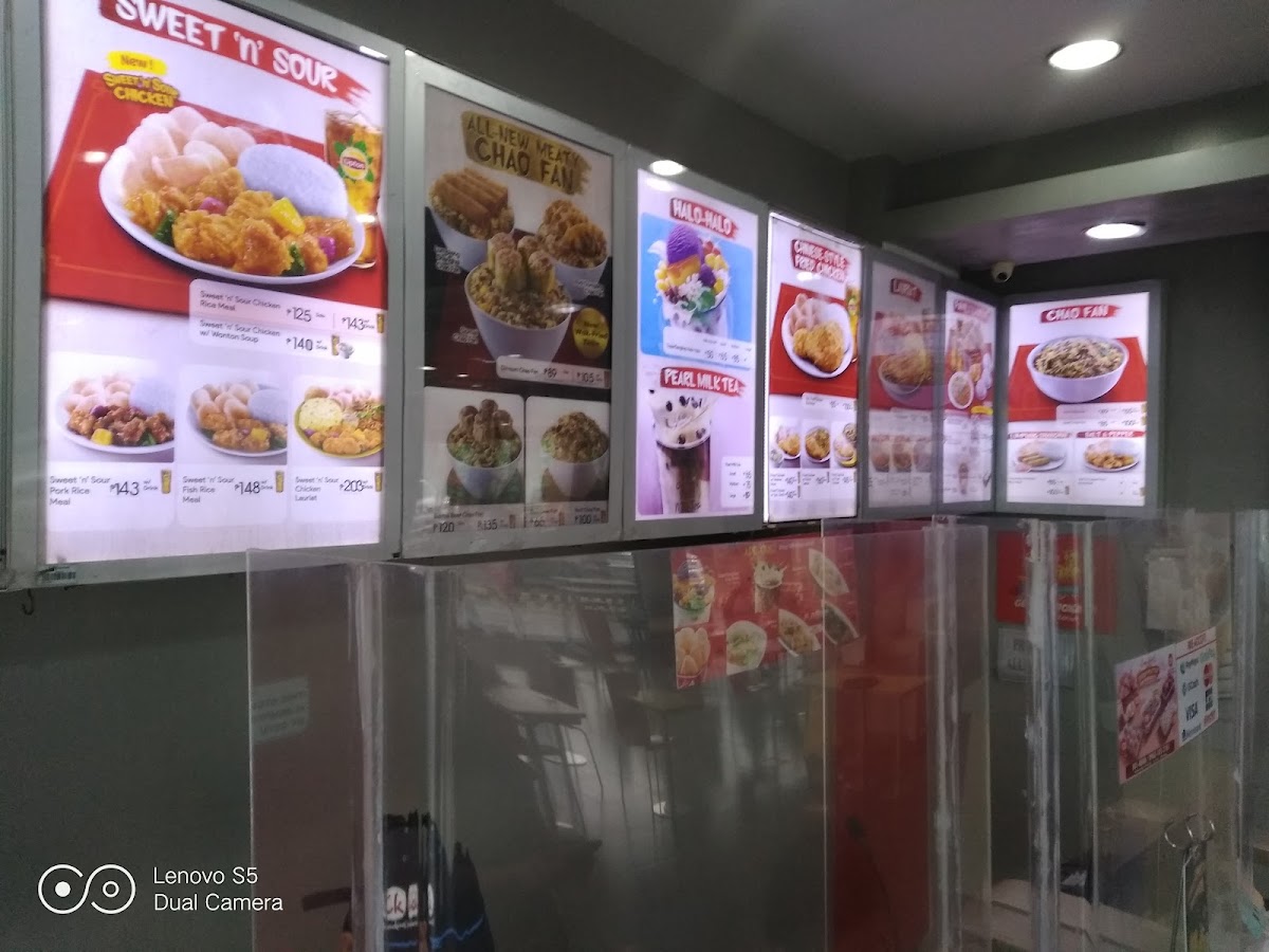 Chowking Photo Menu 2