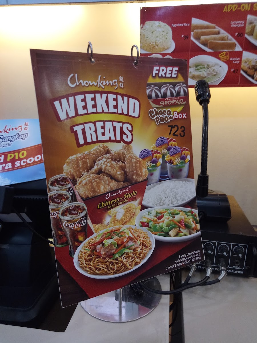Chowking Photo Menu 6