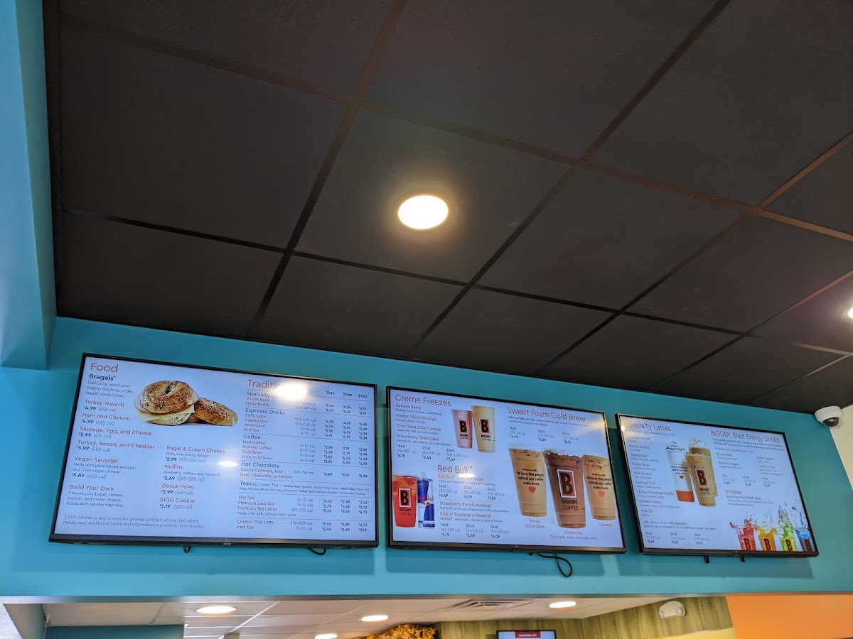 BIGGBY COFFEE Photo Menu 1