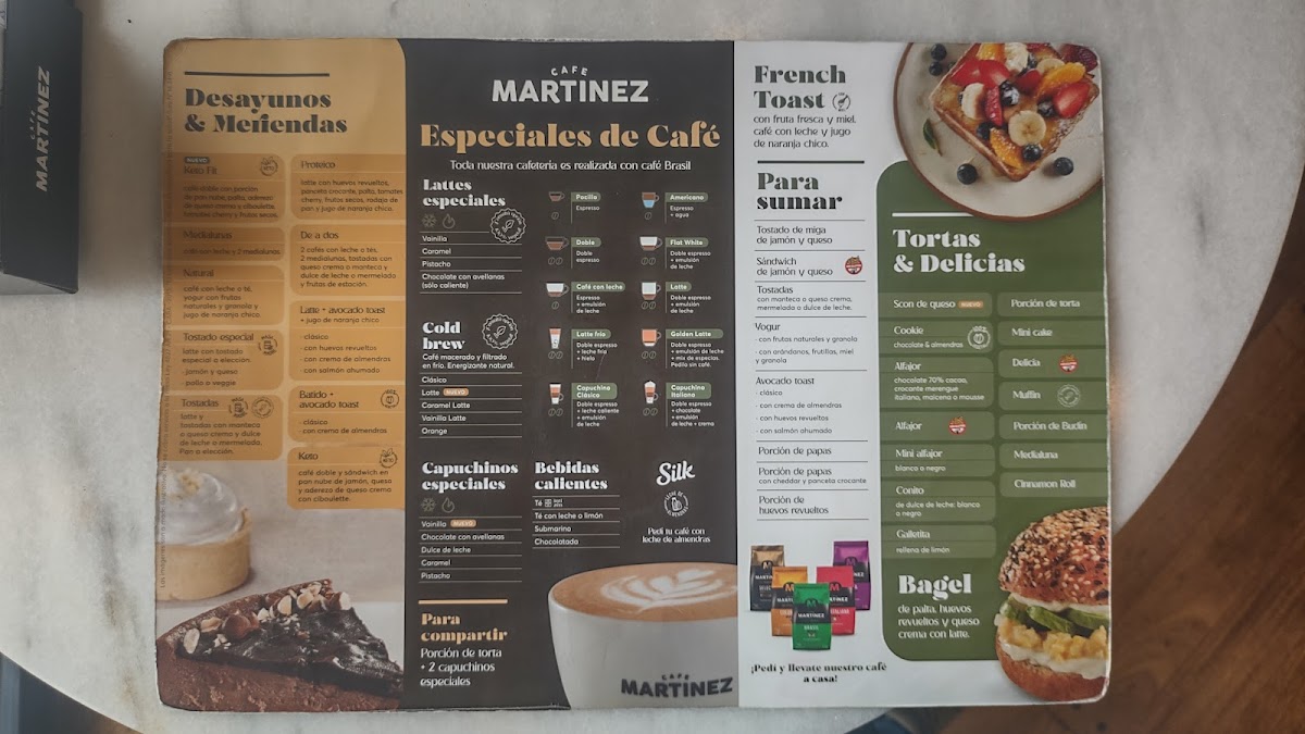 Café Martínez Photo Menu 2