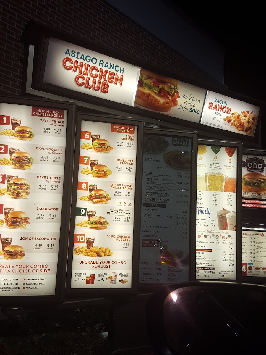 Wendy's Photo Menu 2