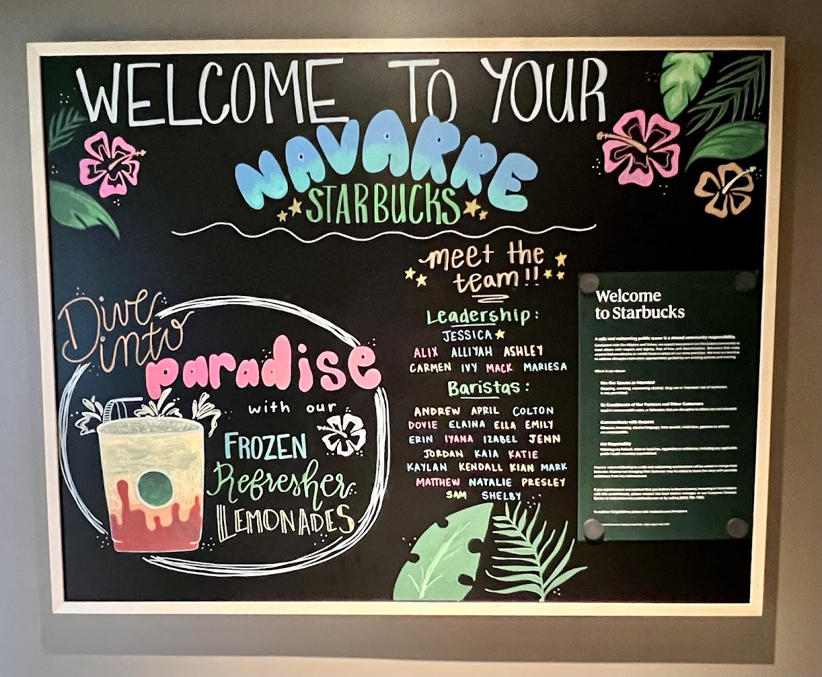 Starbucks Photo Menu 10