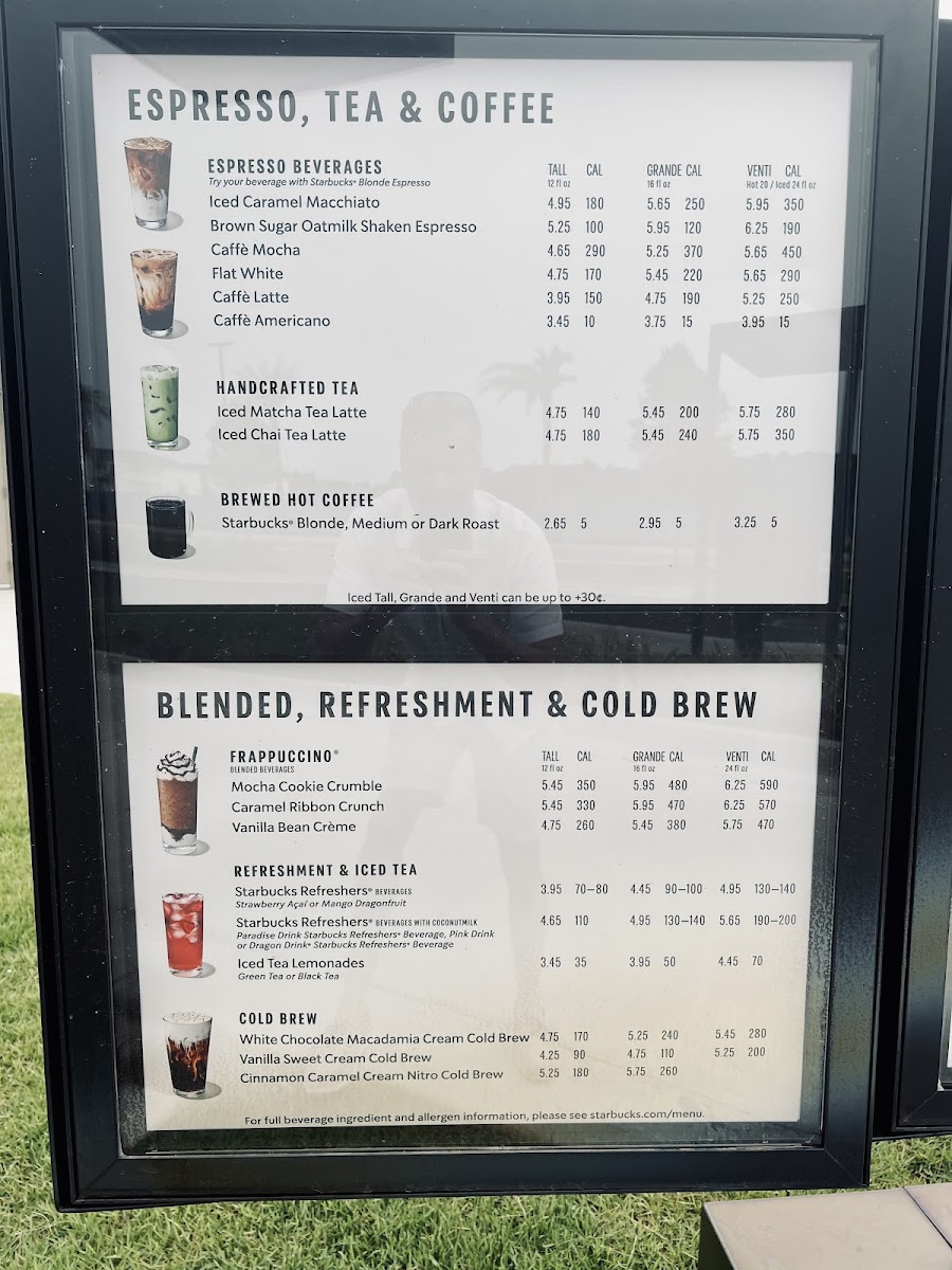 Starbucks Photo Menu 4