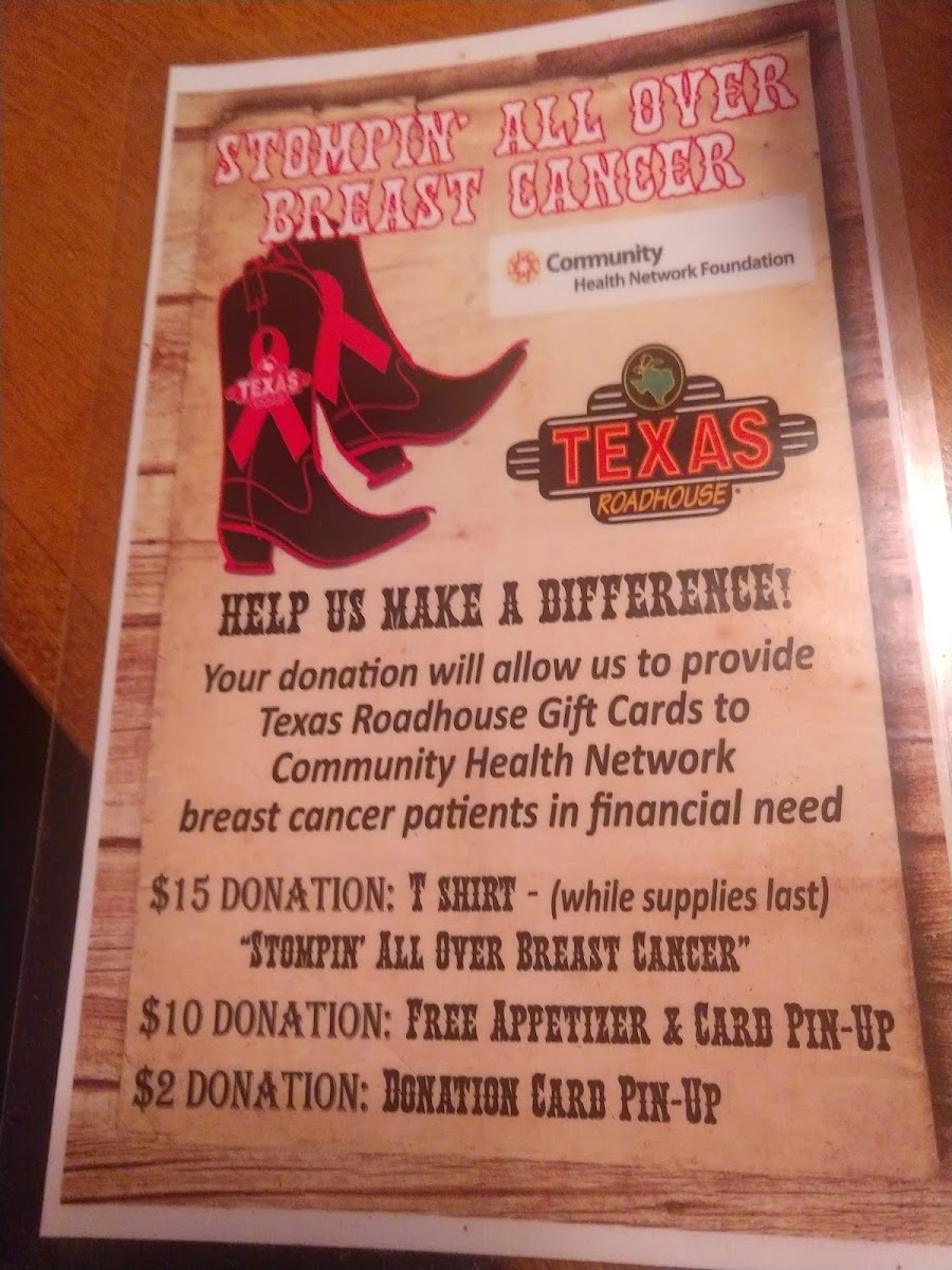 Texas Roadhouse Photo Menu 10