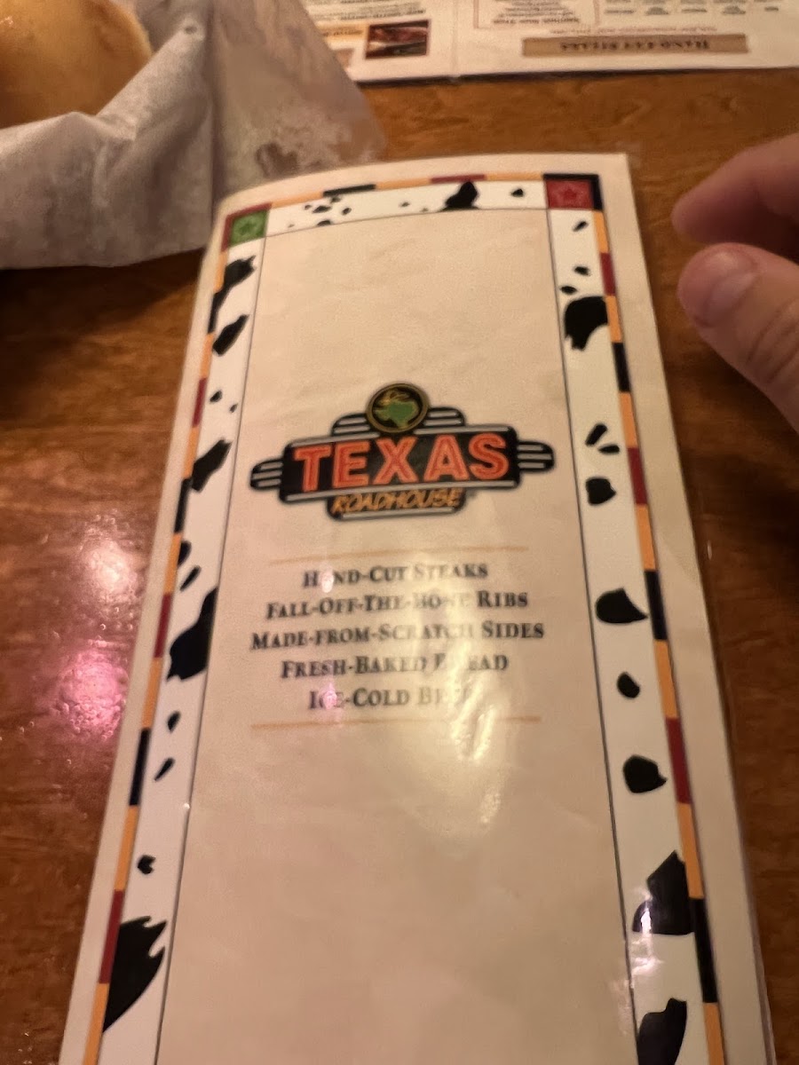 Texas Roadhouse Photo Menu 9
