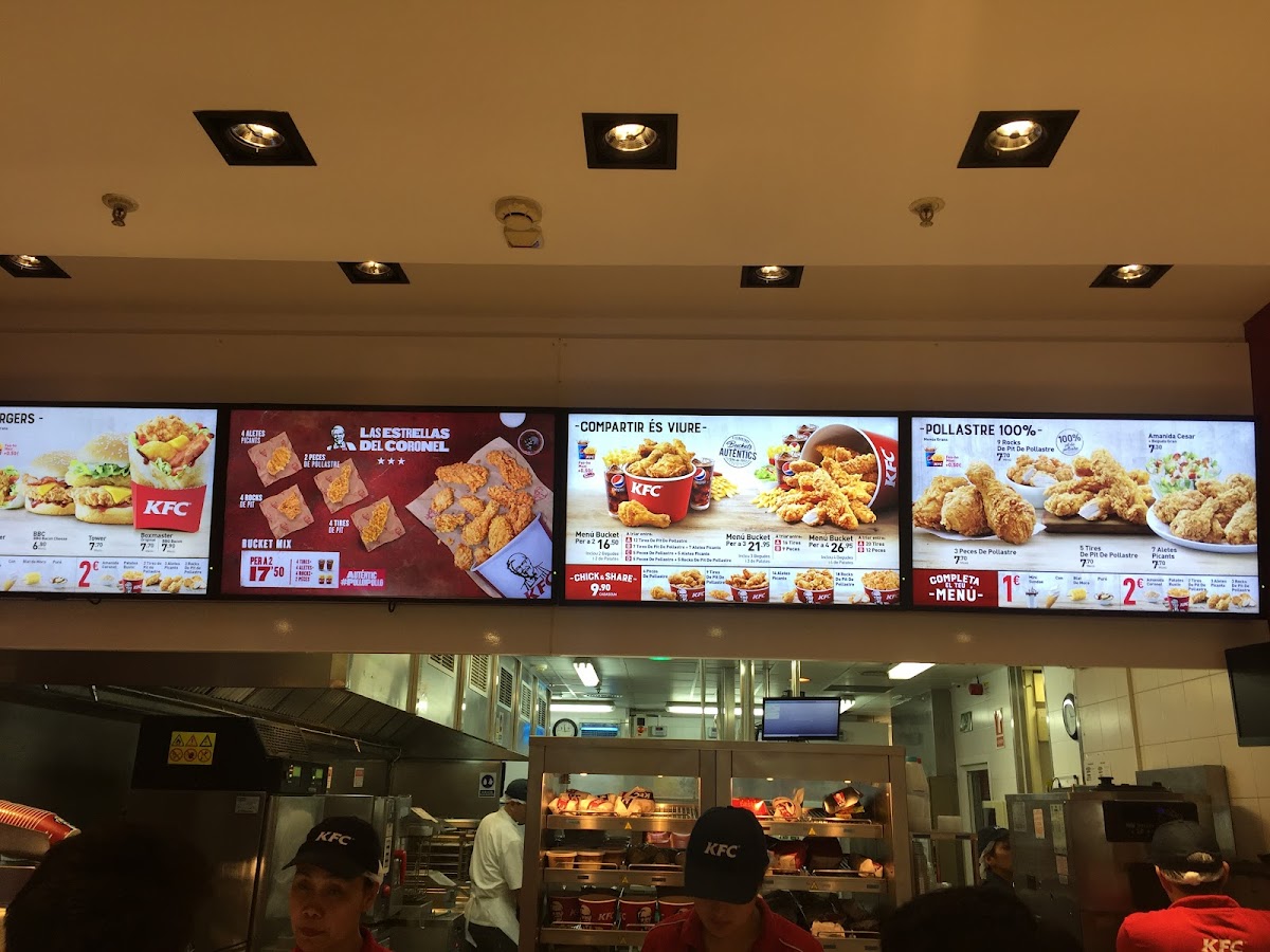 KFC Photo Menu 9