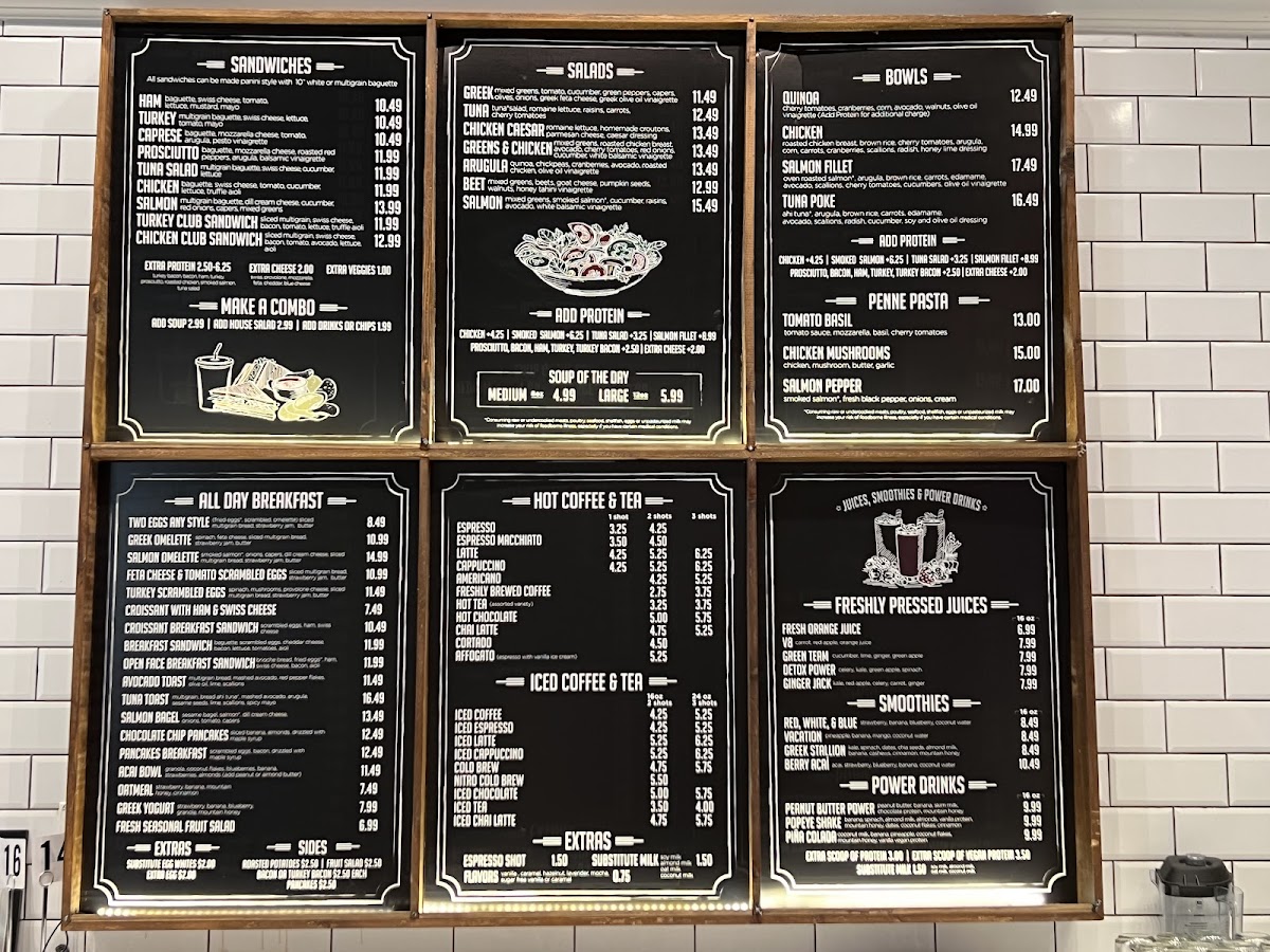 Crema Gourmet Photo Menu 5
