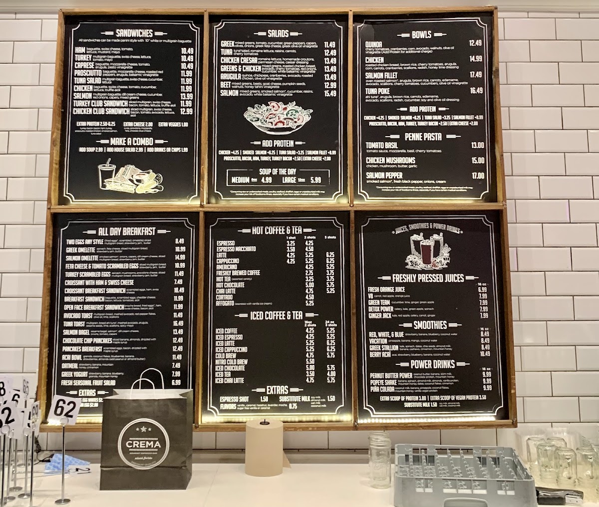 Crema Gourmet Photo Menu 6