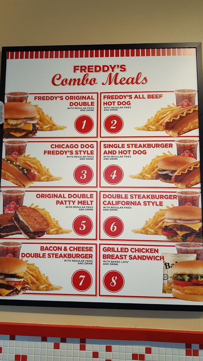 Freddy's Frozen Custard & Steakburgers Photo Menu 6