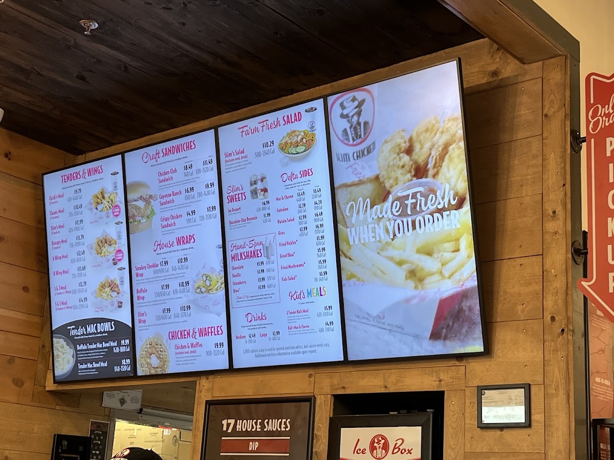 Slim Chickens Photo Menu 10