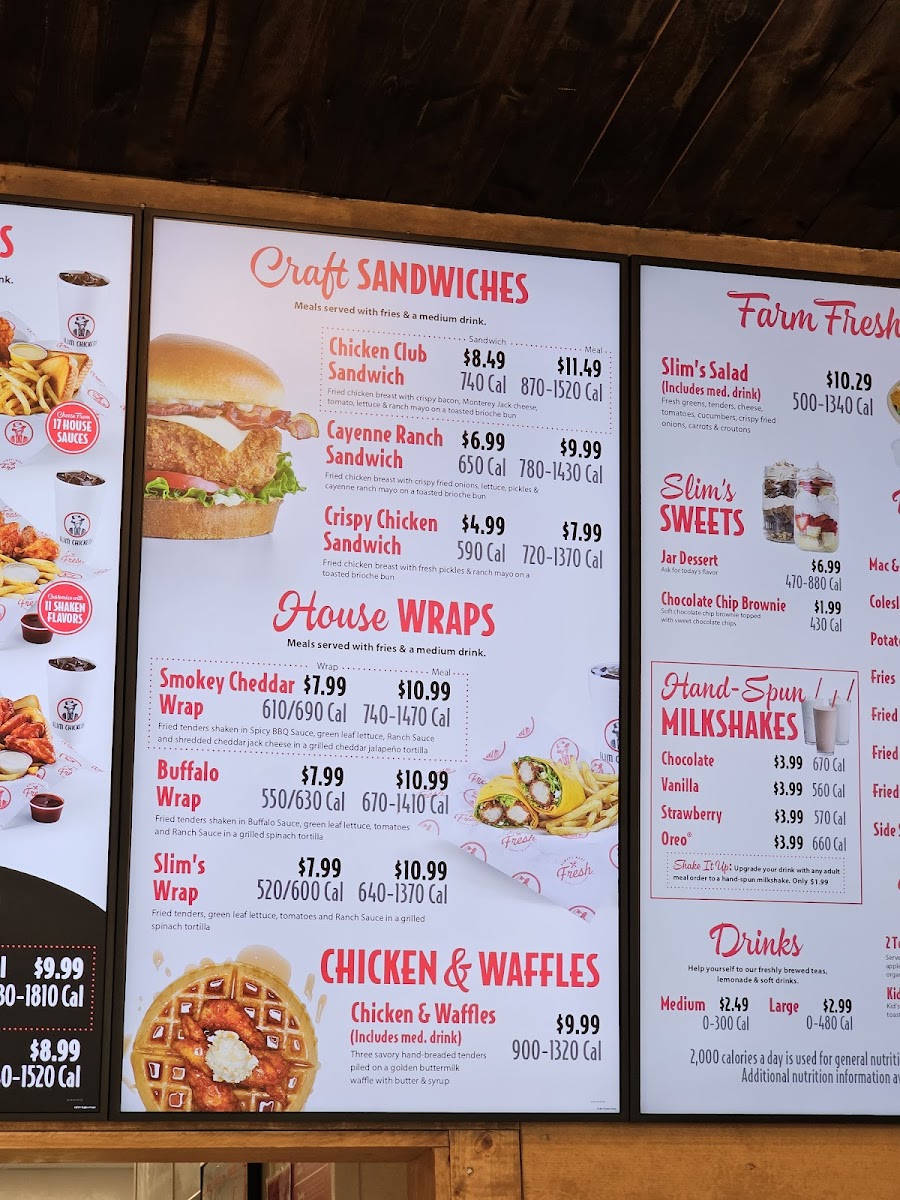 Slim Chickens Photo Menu 9