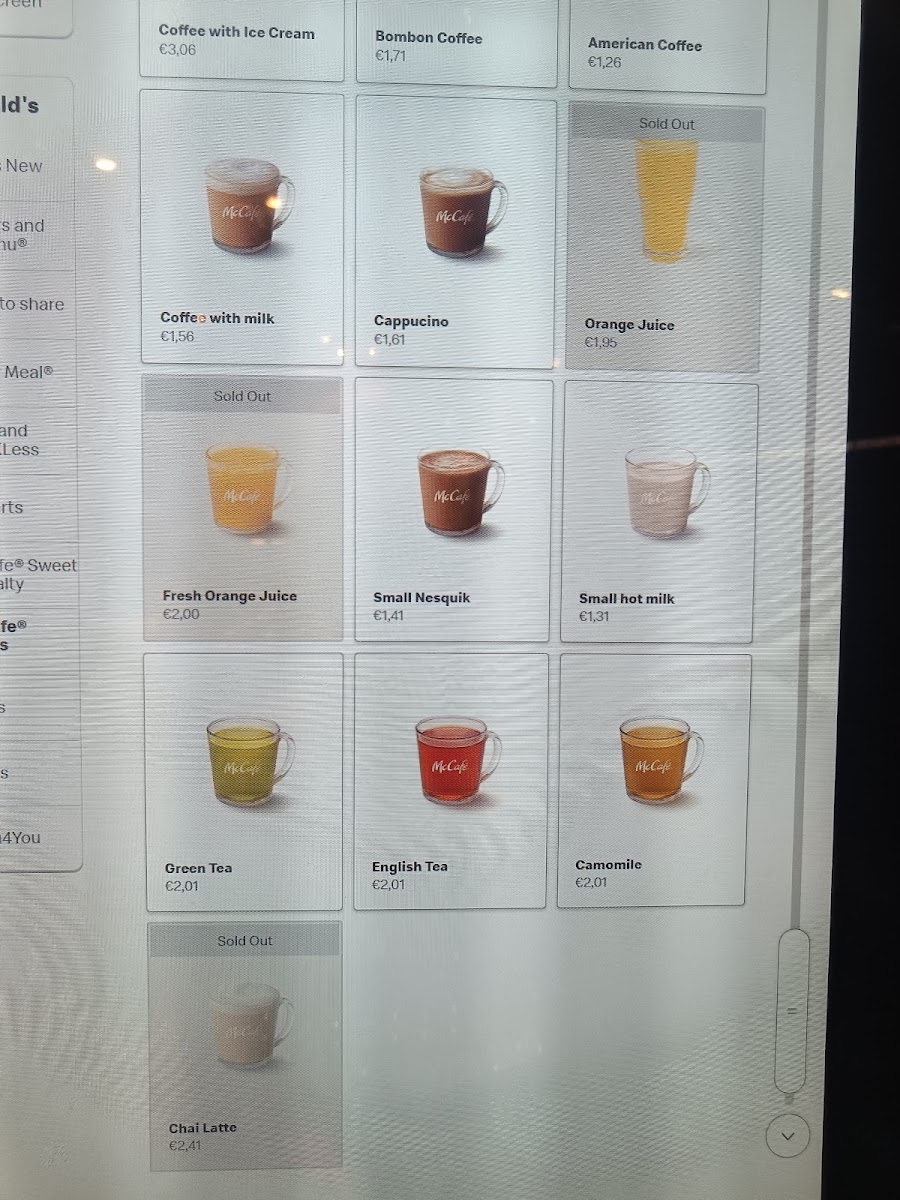 McDonald's Photo Menu 1