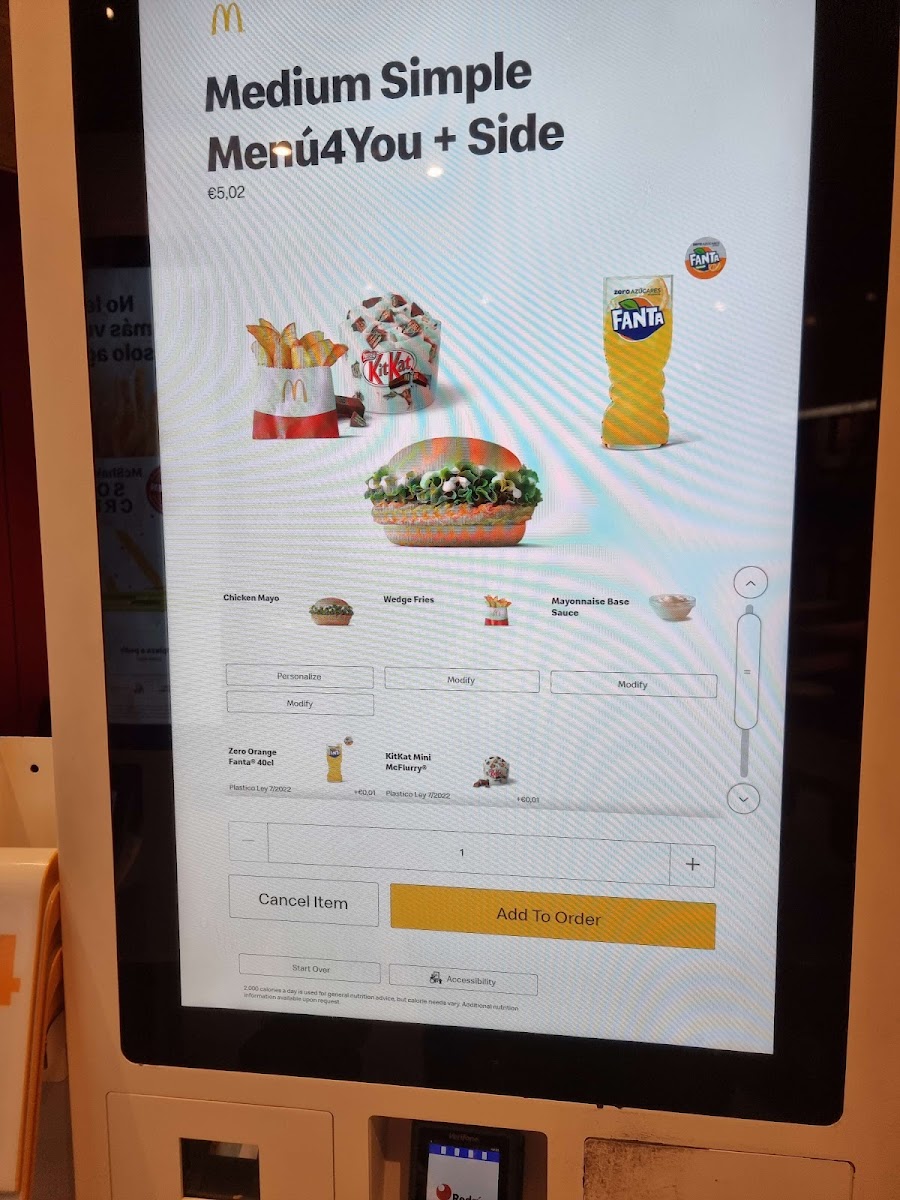 McDonald's Photo Menu 10