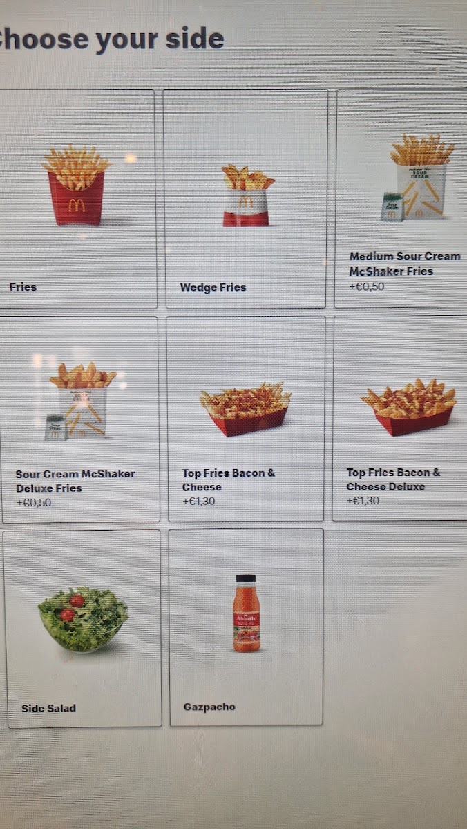 McDonald's Photo Menu 3