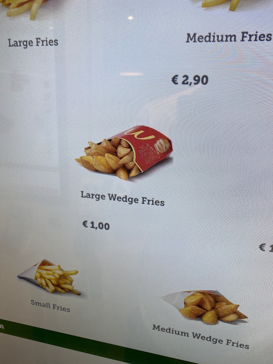 McDonald's Photo Menu 5