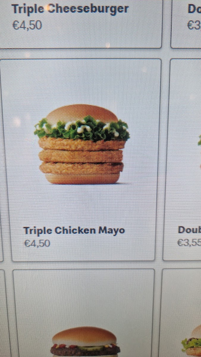 McDonald's Photo Menu 9