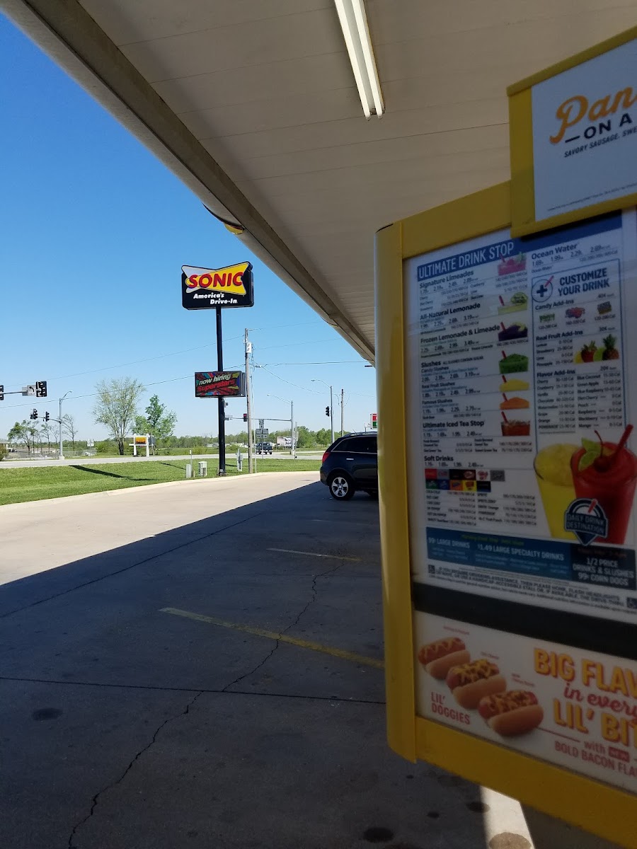 Sonic Drive-In Photo Menu 2