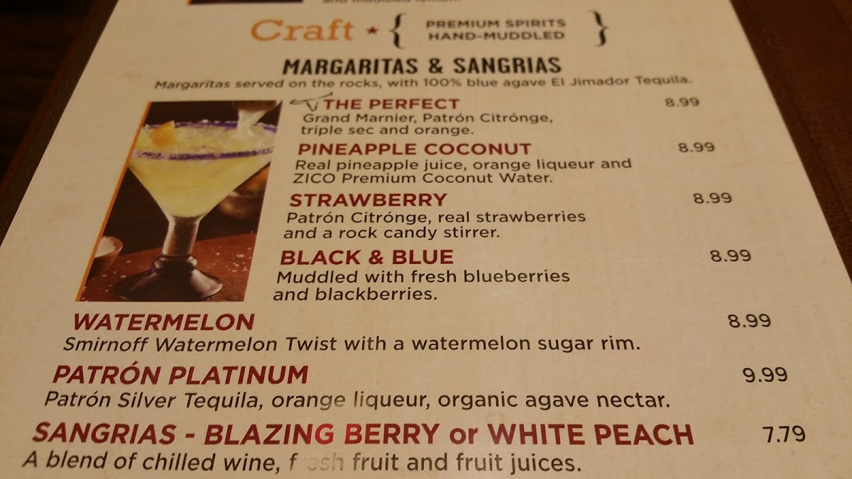 LongHorn Steakhouse Photo Menu 5
