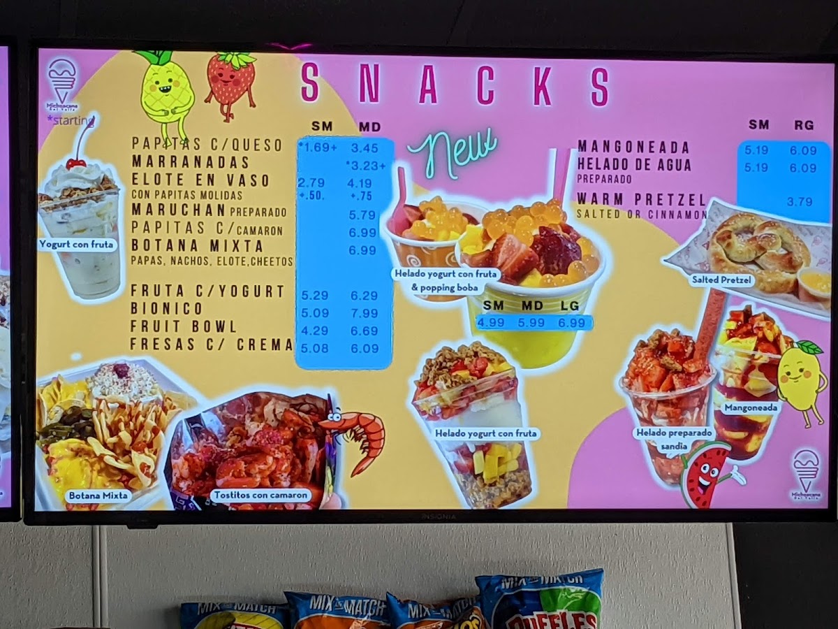 Cravings Creamery Photo Menu 2