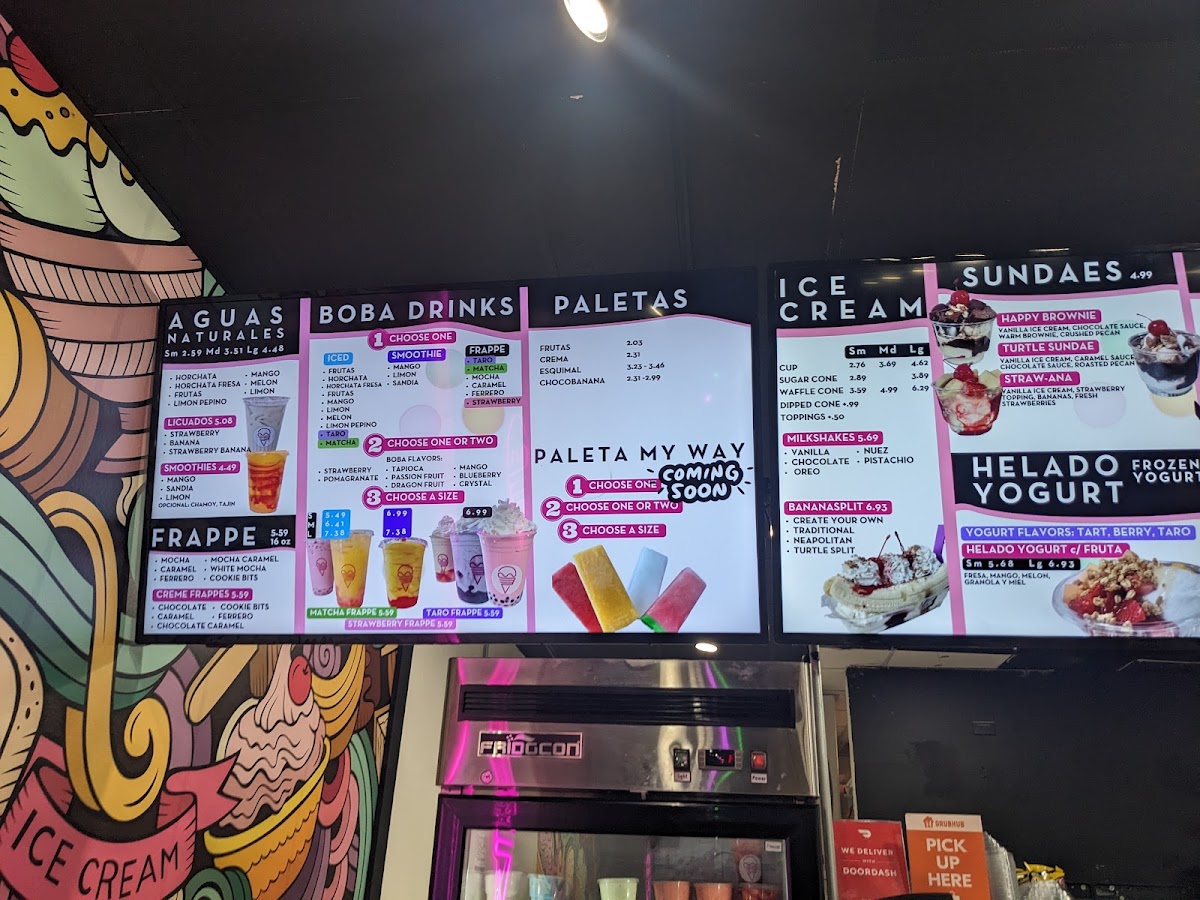 Cravings Creamery Photo Menu 4