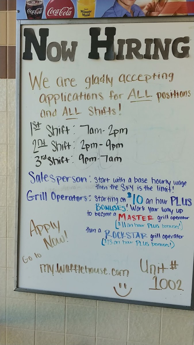 Waffle House Photo Menu 7
