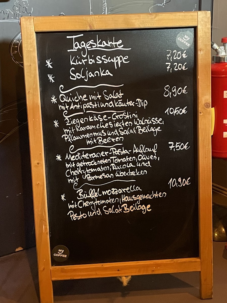 Café Central Photo Menu 1