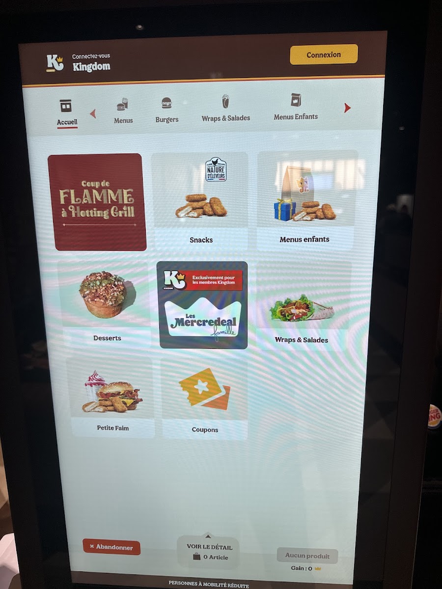 Burger King Photo Menu 1
