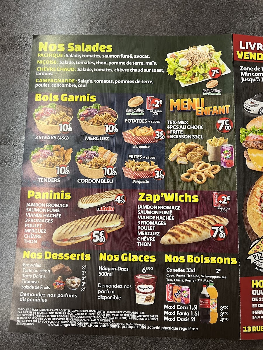 Presto pizza Photo Menu 3