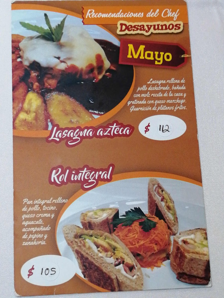 Restaurant Mariquita Mía Photo Menu 4