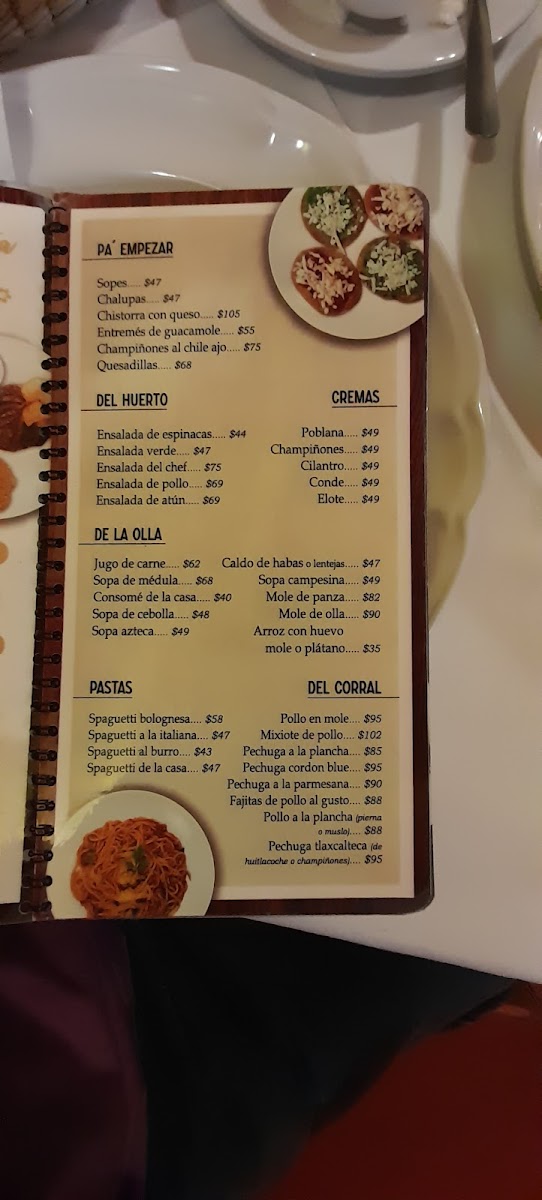 Restaurant Mariquita Mía Photo Menu 8
