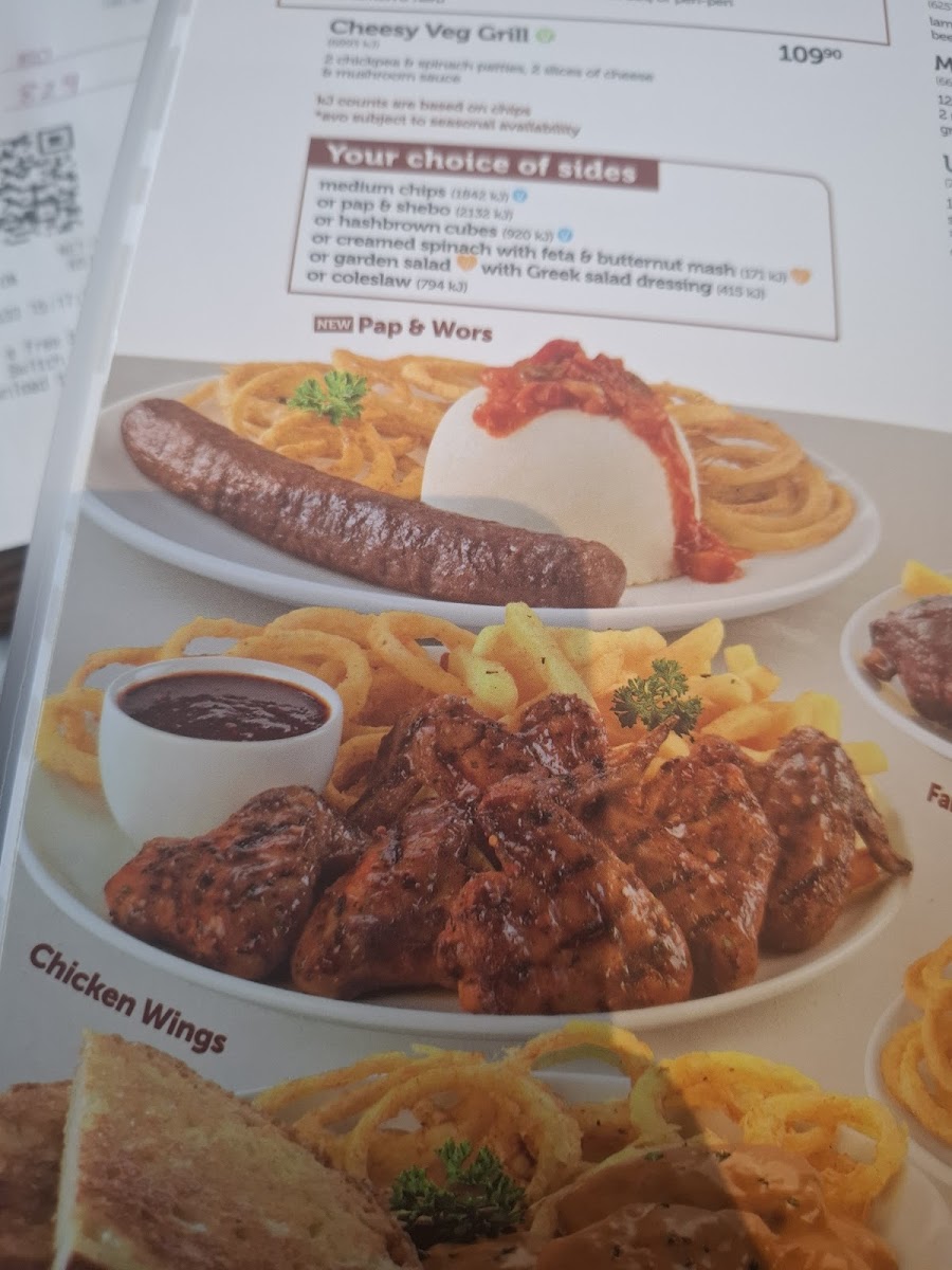 Wimpy Engen Kranskop North 1 Stop Photo Menu 3