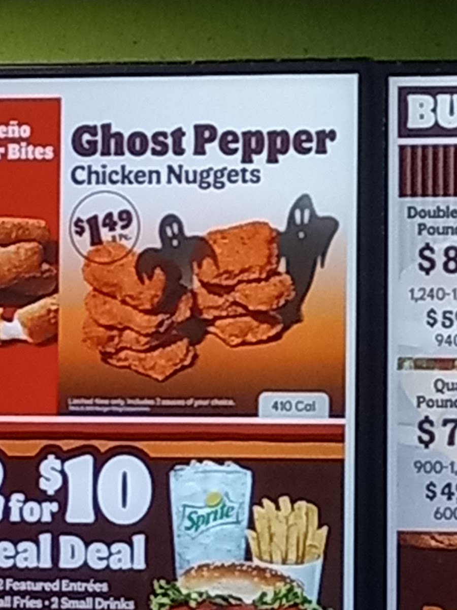 Burger King Photo Menu 2