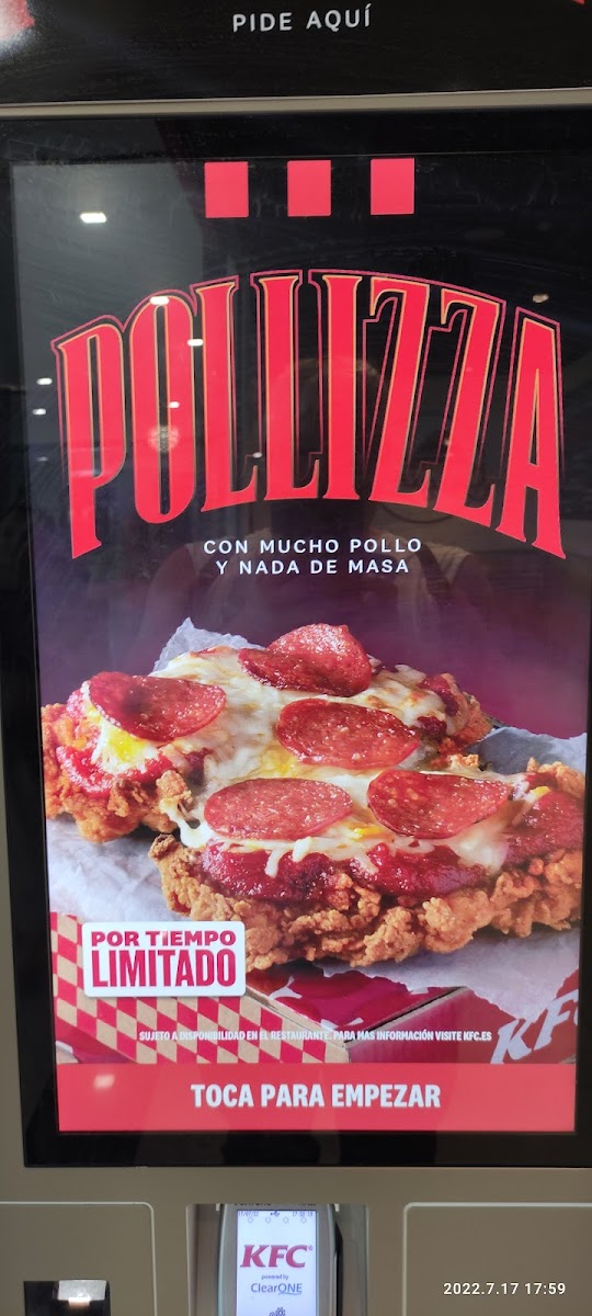 KFC Photo Menu 8