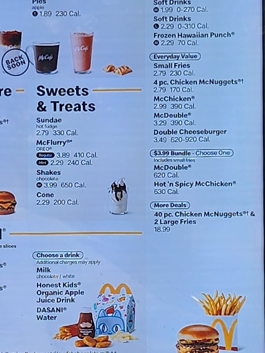 McDonald's Photo Menu 1