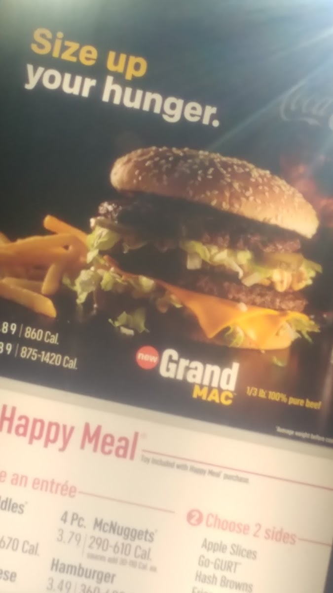 McDonald's Photo Menu 1
