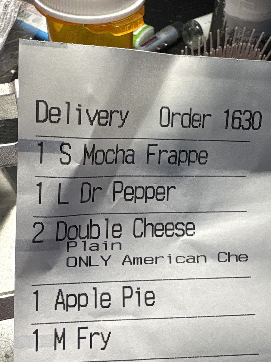 McDonald's Photo Menu 2