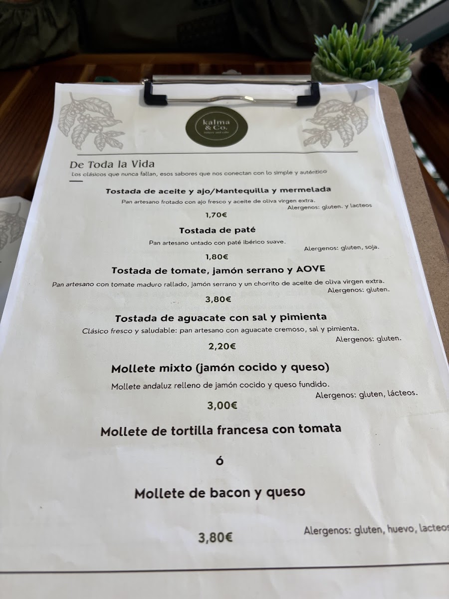 Kalma&co.marbella Bakery and cake Photo Menu 3