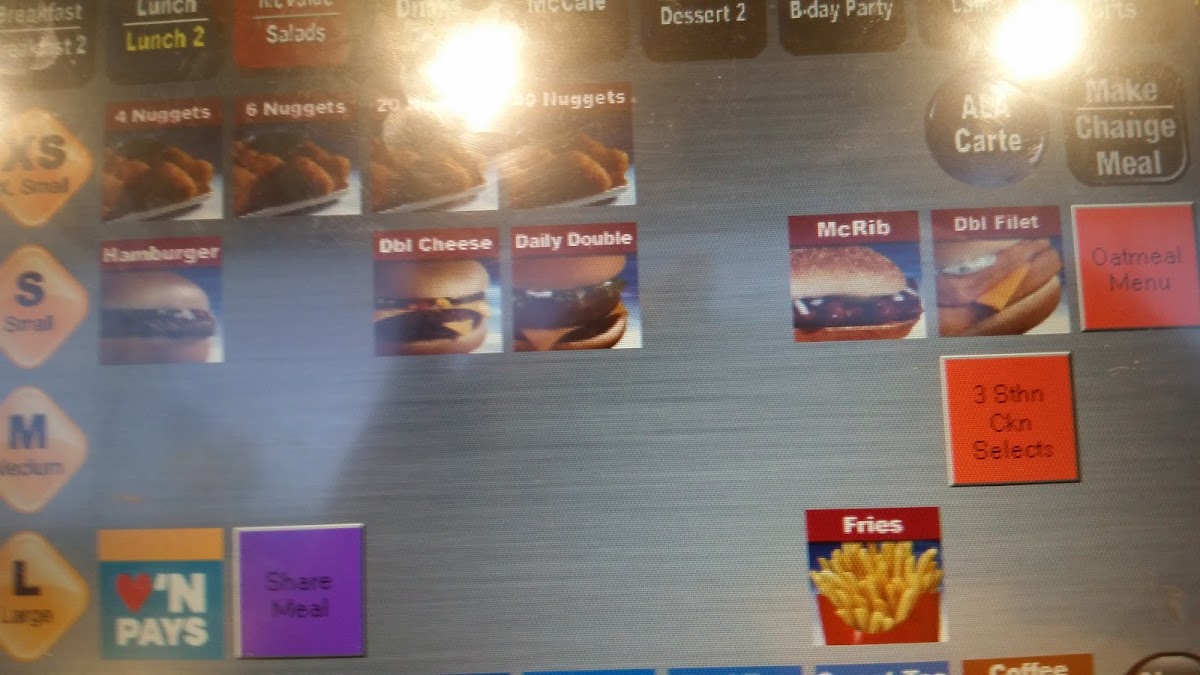 McDonald's Photo Menu 4