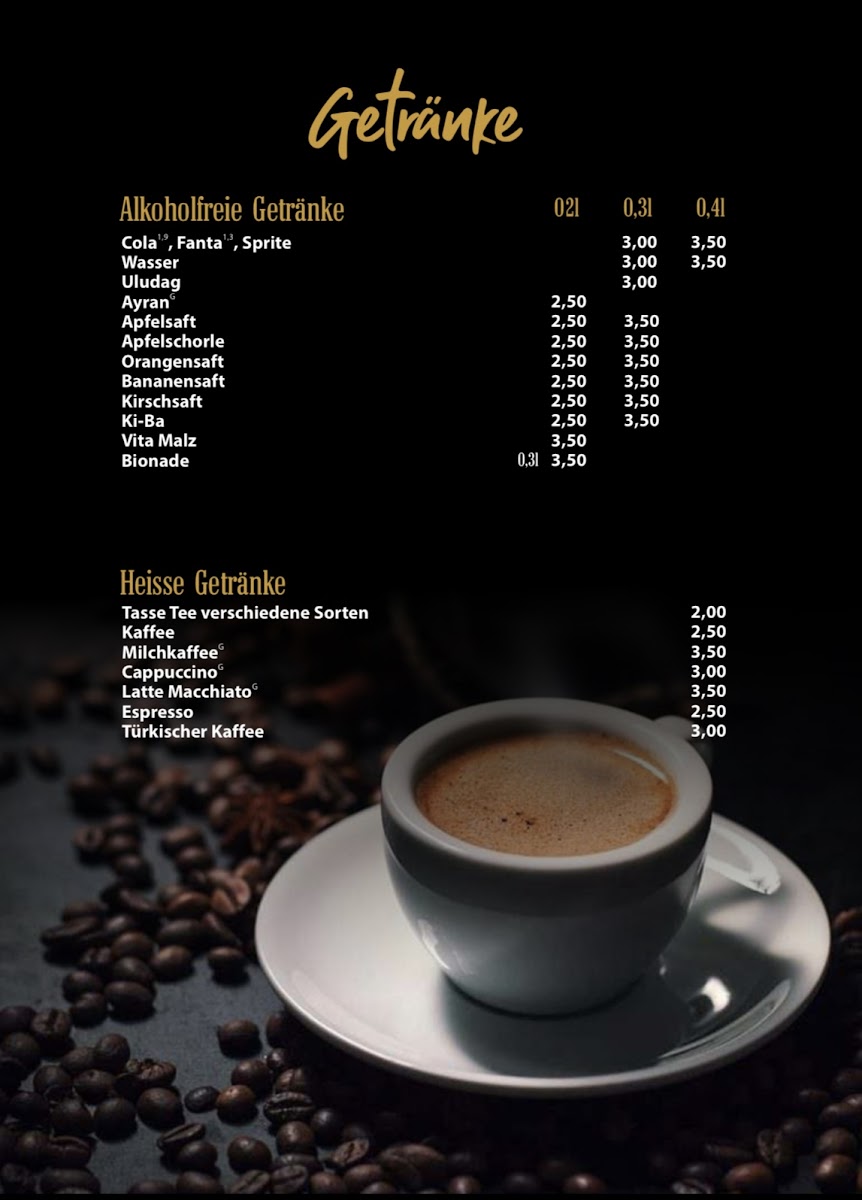 Restaurant Photo Menu 9
