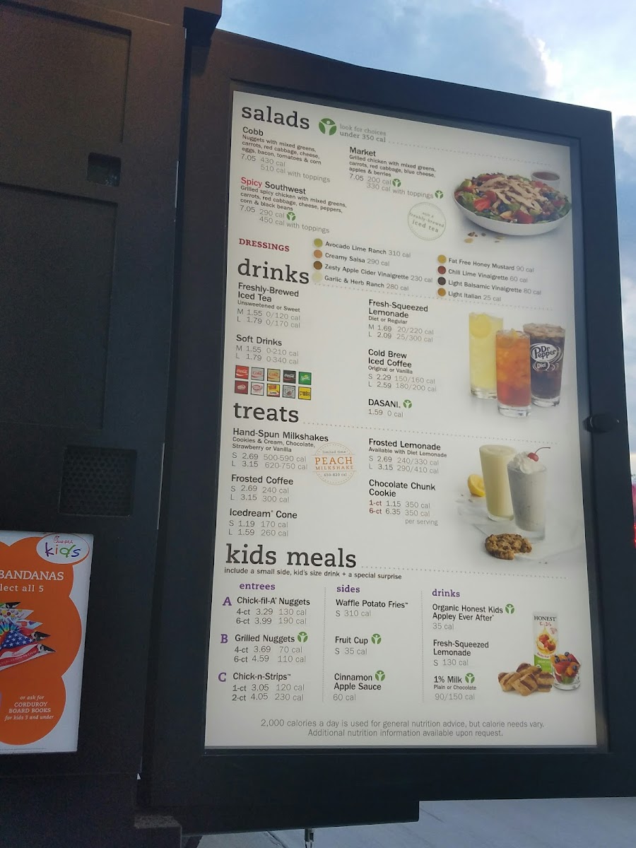 Chick-fil-A Photo Menu 2