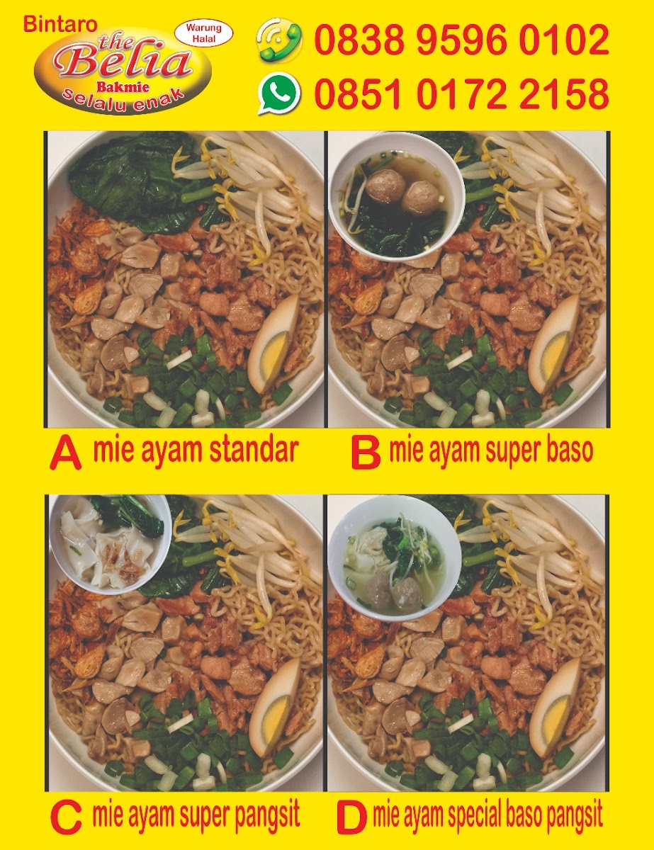 BAKMIE BELIA BINTARO Photo Menu 7