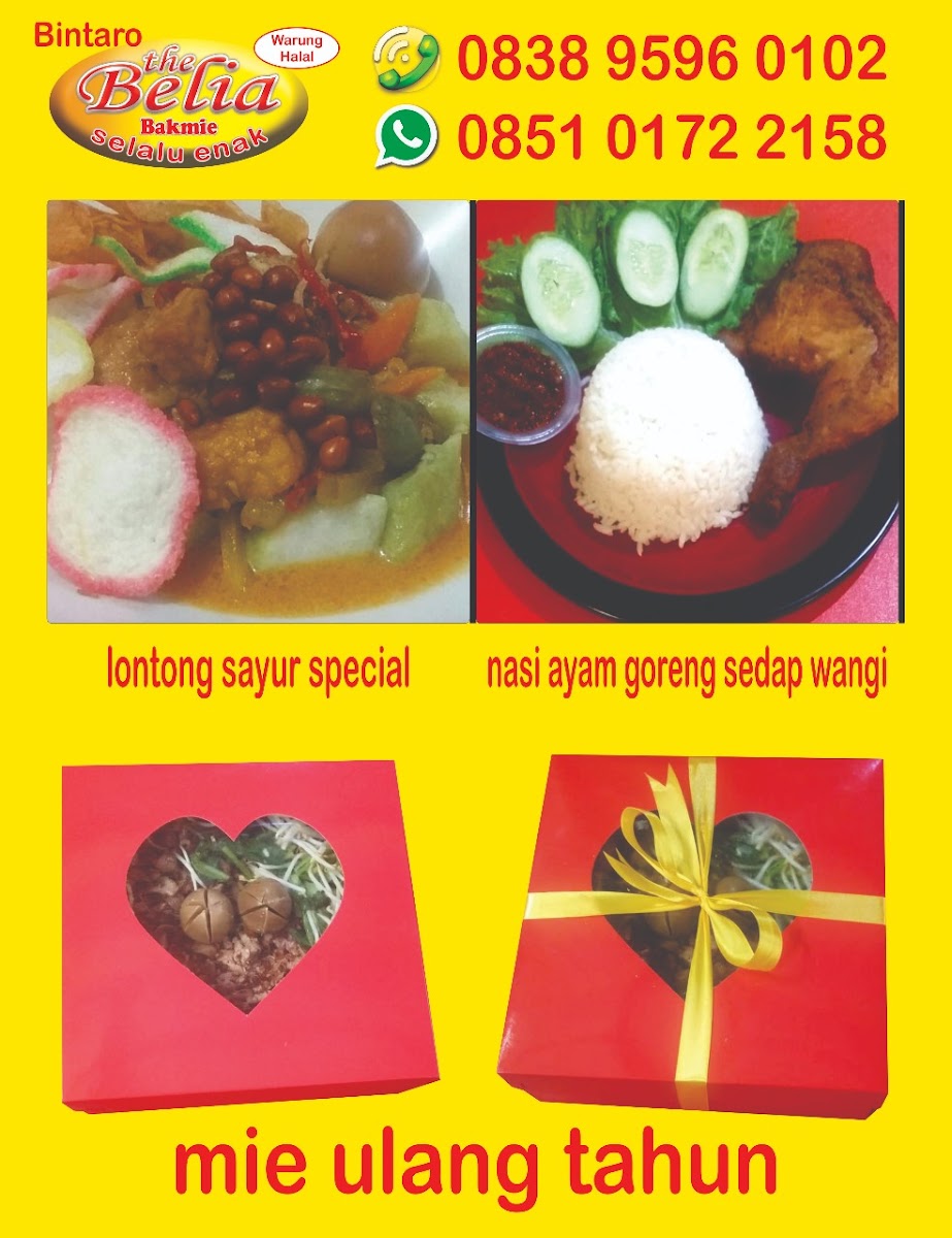 BAKMIE BELIA BINTARO Photo Menu 8