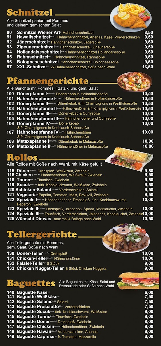 Milano Pizzeria Photo Menu 5