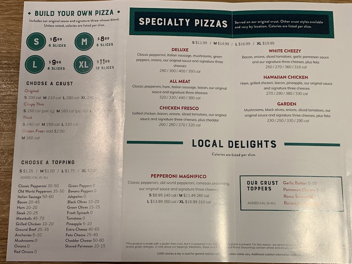 Marco's Pizza Photo Menu 4